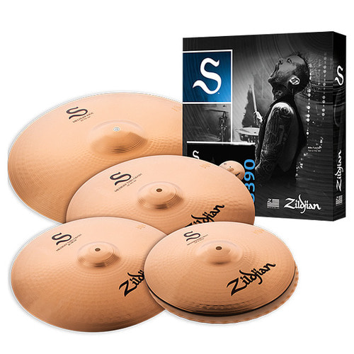 Zildjian S Family Performer Cymbal Set / 14하이햇 16인치 18인치 20인치 세트 / 질젼 S 패밀리 심벌세트 / 질드진 S 심벌세트 / Zildjian S390
